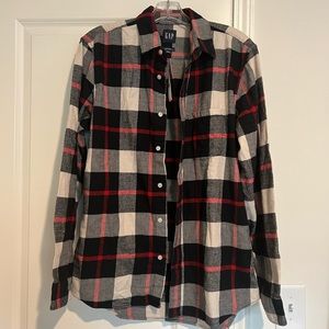 NWT GAP mens M classic fit flannel